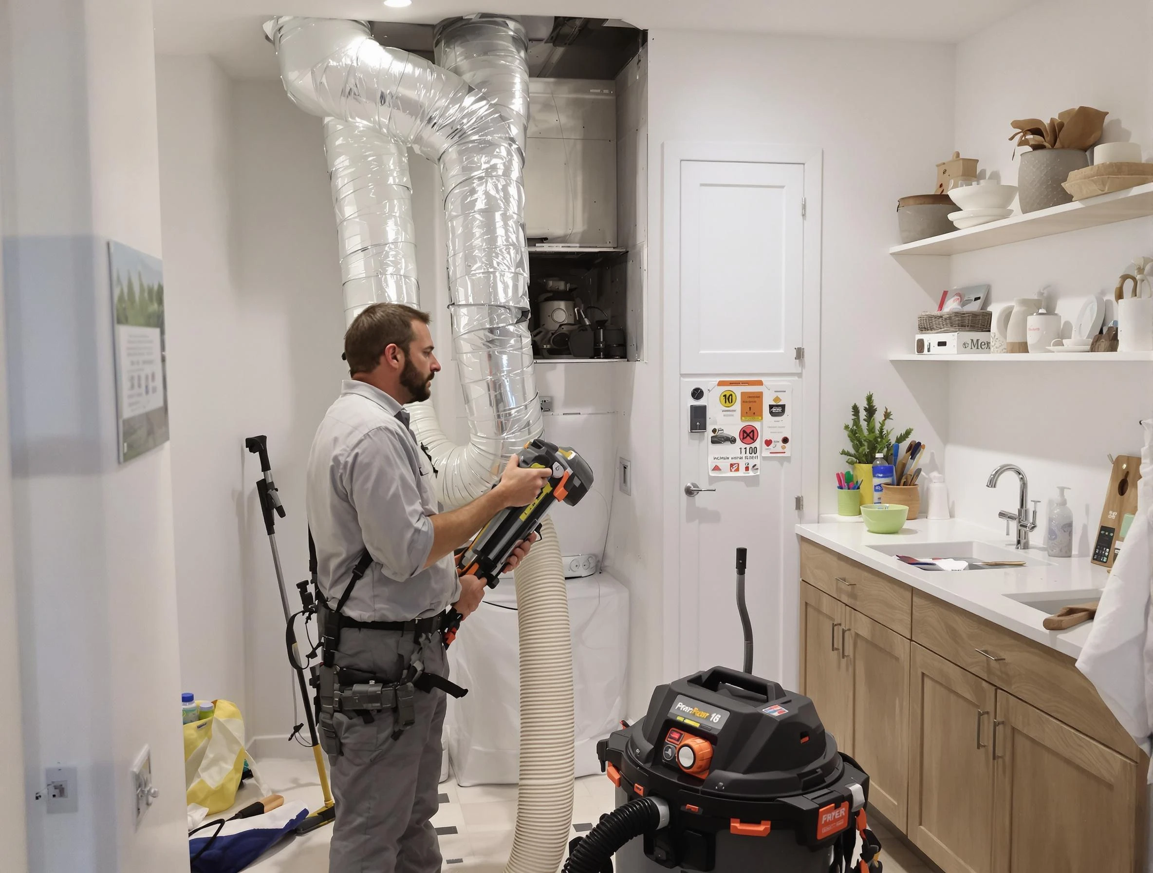 Clogged Dryer Vent Cleaning in Dacono