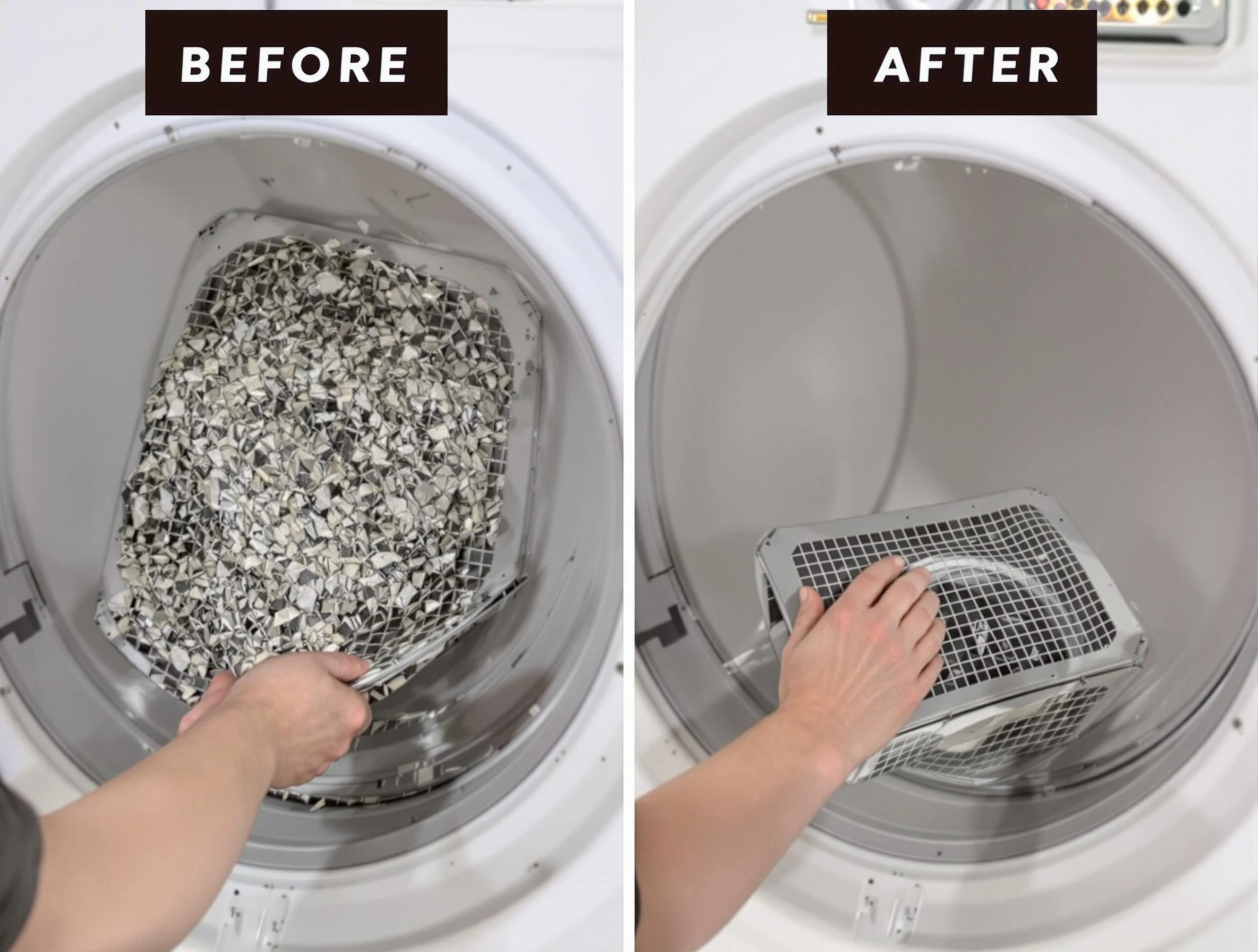 Professional lint trap cleaning by Dacono Dryer Vent Cleaning in Dacono